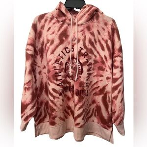 Style & Co Athletic Tie Dye Hoodie Sweatshirt